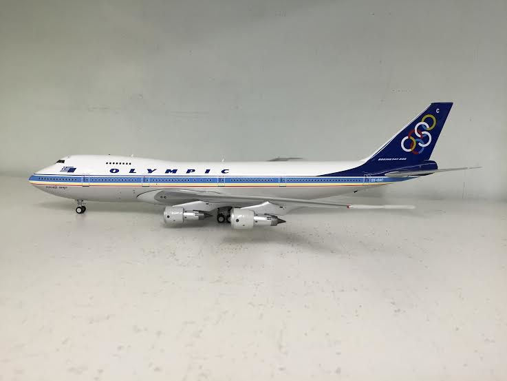 www.JetCollector.com: Olympic B747-200 Reg SX-OAC w/Stand
