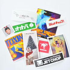 オリジナルステッカー(四角形) |JETCHOP