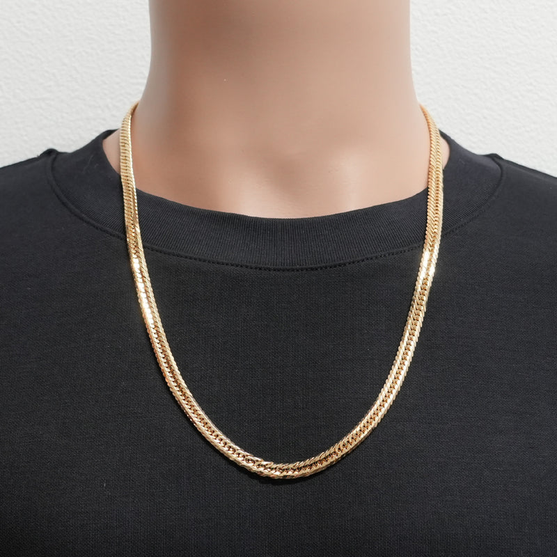 喜平 ネックレス K18 トリプル 12面 60g 60cm 造幣局検定マーク(ホール