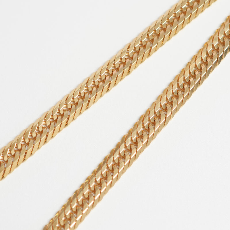 喜平 ネックレス K18 トリプル 12面 50g 50cm 造幣局検定マーク(ホール