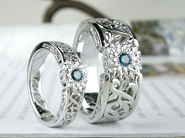 正面・側面透かし｜オーダーメイド マリッジリング