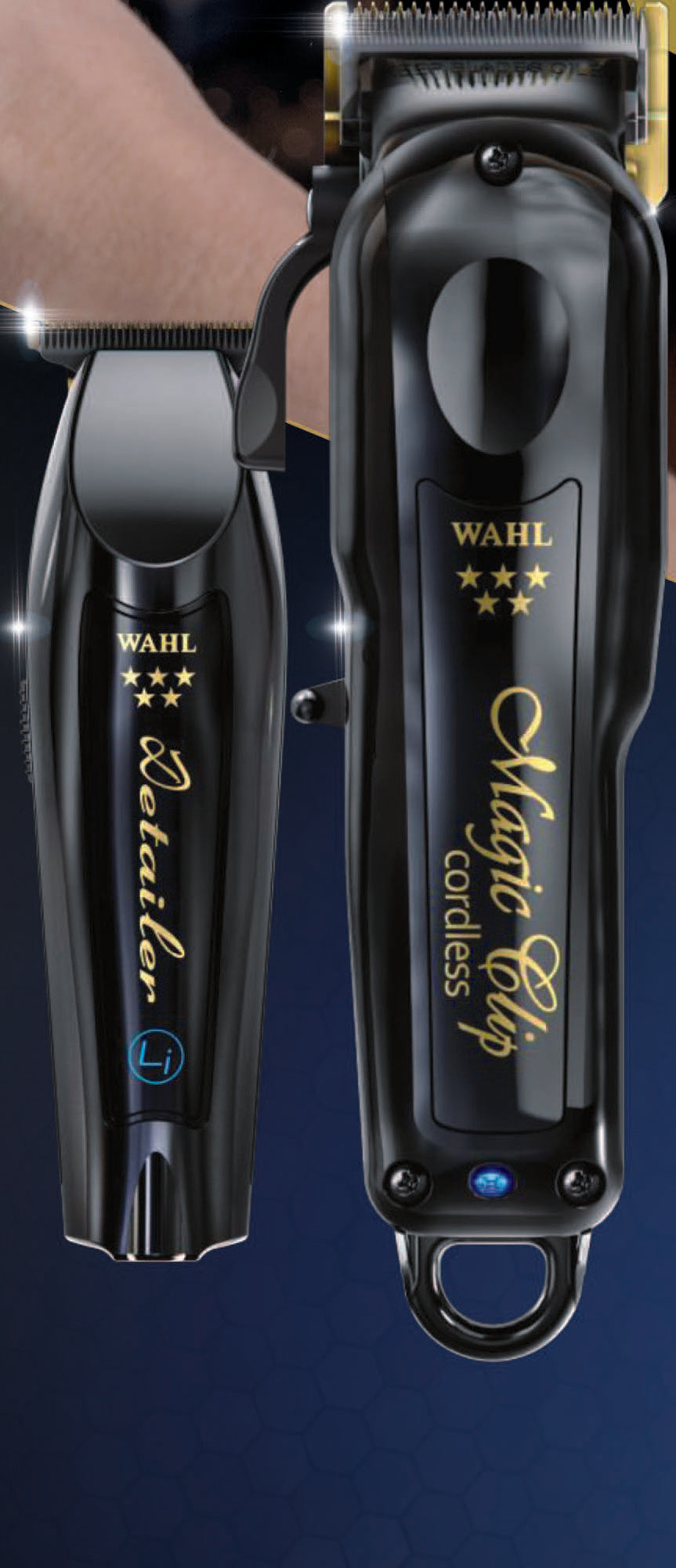 Wahl 5 Star Magic Clip/Detailer Li Black Duo – Jean Julien