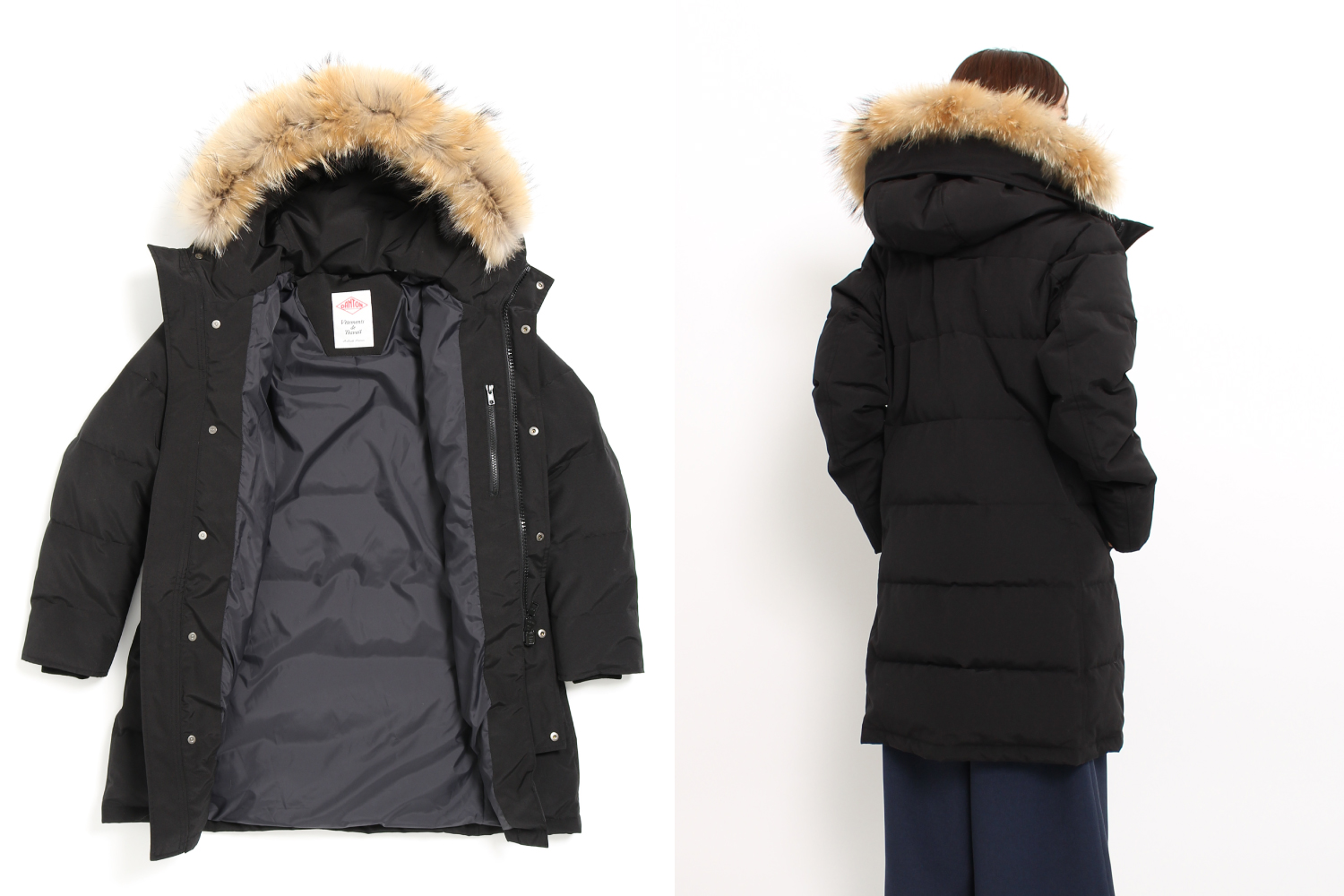 通常販売スタート!】2017FW DANTON ロングインナーダウン＆ダウン