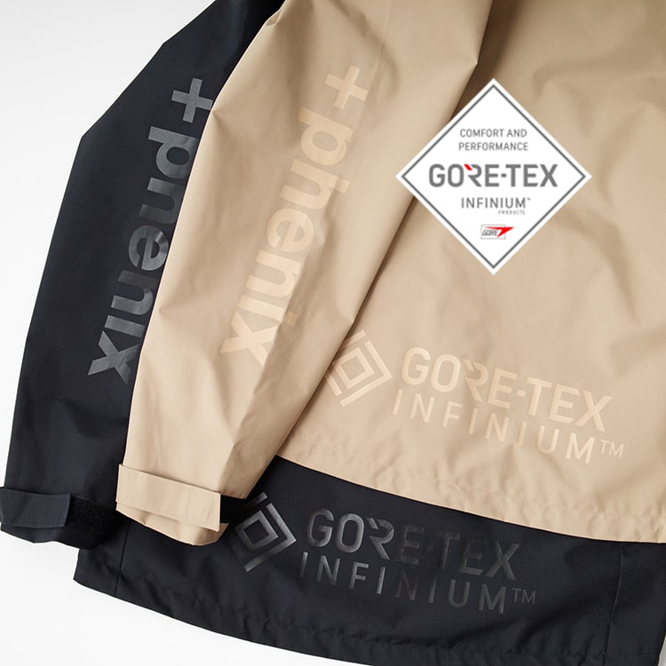 GORE-TEX INFINIUMを搭載した＋phenixの別注シェルジャケット｜JEANS