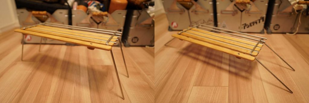 a38grate】使い方が無限すぎるロストル・ウッドテーブル by