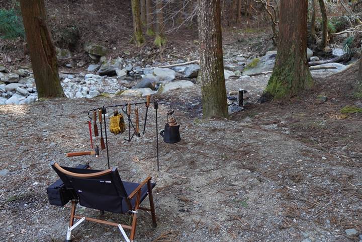 kaze hanger compact V4】 ちょいかけにピッタリな焚き火ツール by 風