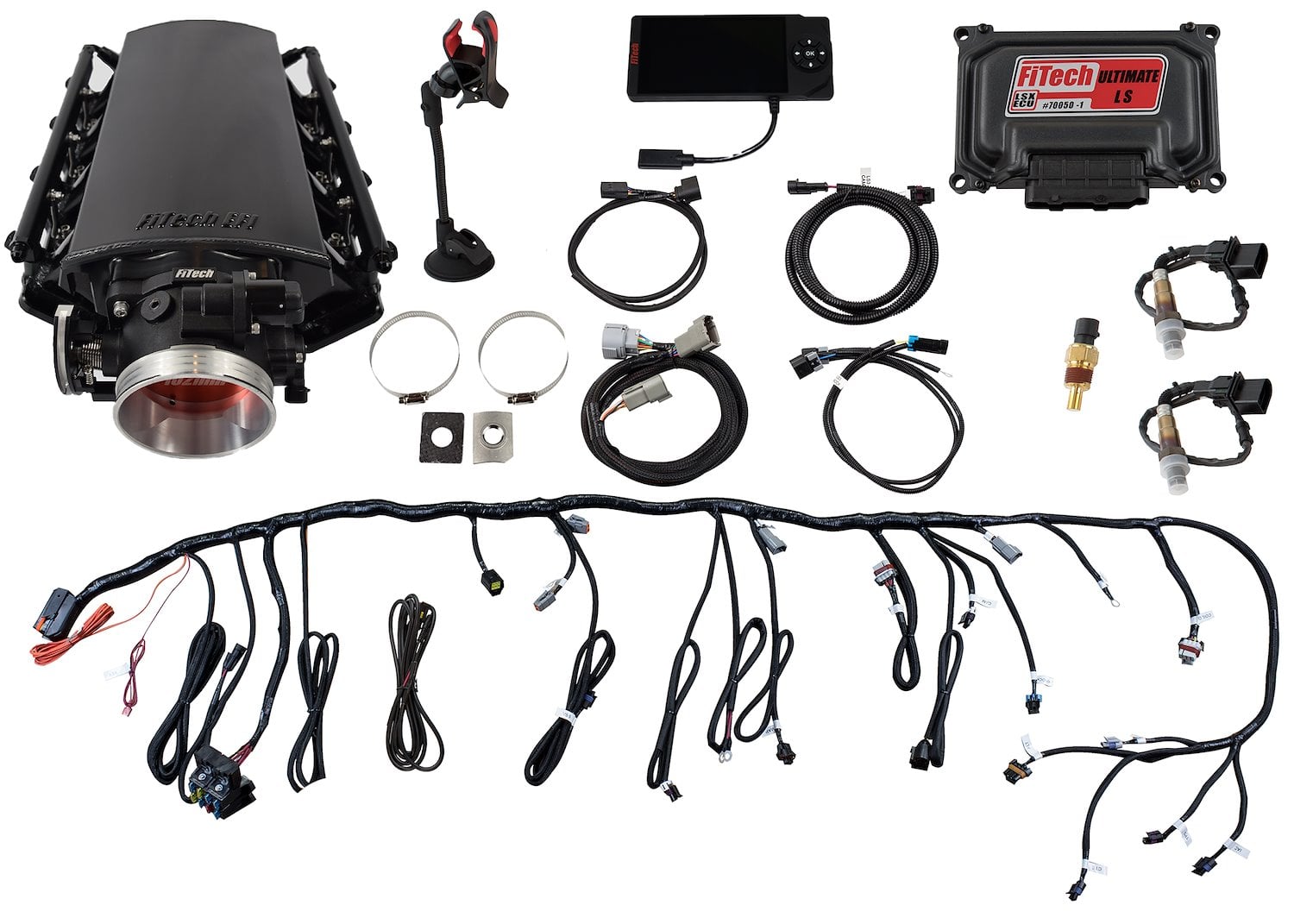 FITech 70001 Ultimate LS EFI Induction System LS1/LS2/LS6 500HP - JEGS