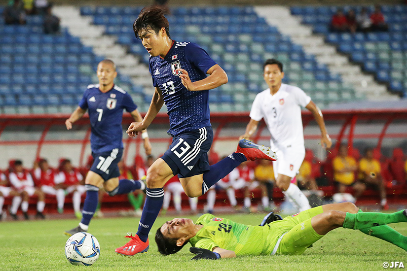 MF/FW 岩崎 悠人(IWASAKI Yuto) | SAMURAI BLUE | 日本代表 | JFA.jp