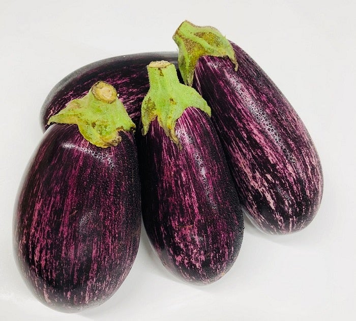 イタリアなす（ゼブラなす）（JA碓氷安中）: 新鮮ぐんまみのり館
