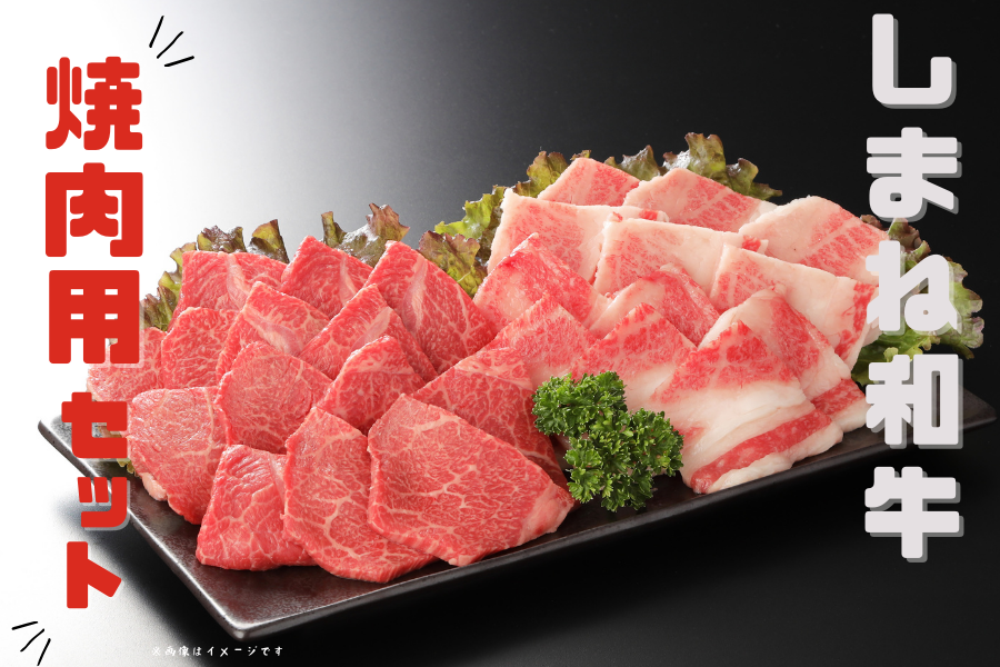 しまね和牛焼肉セット 510g （かた・バラ）【冷凍】: しまね
