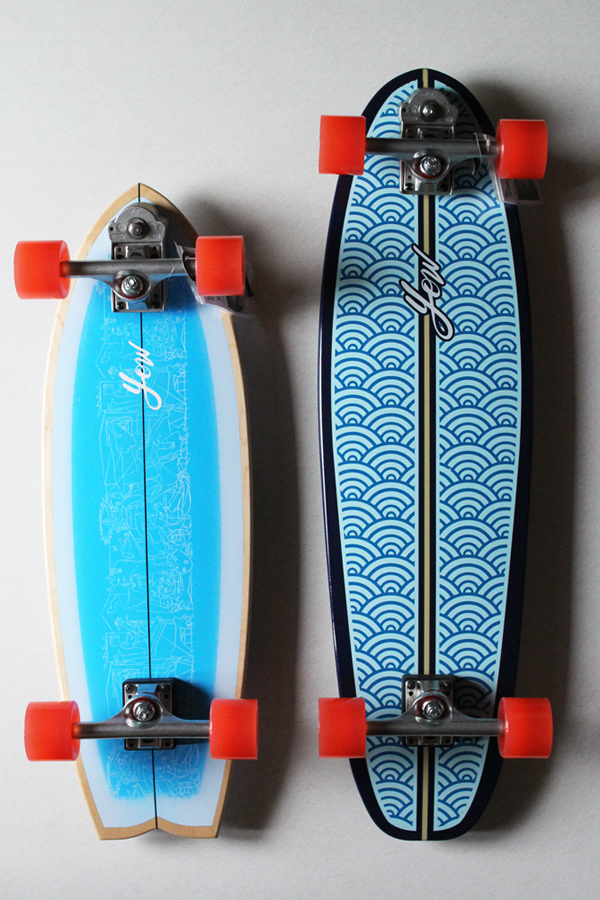 YOW SURF SKATE (ヤウサーフスケート) 新規取り扱い開始！│JAU