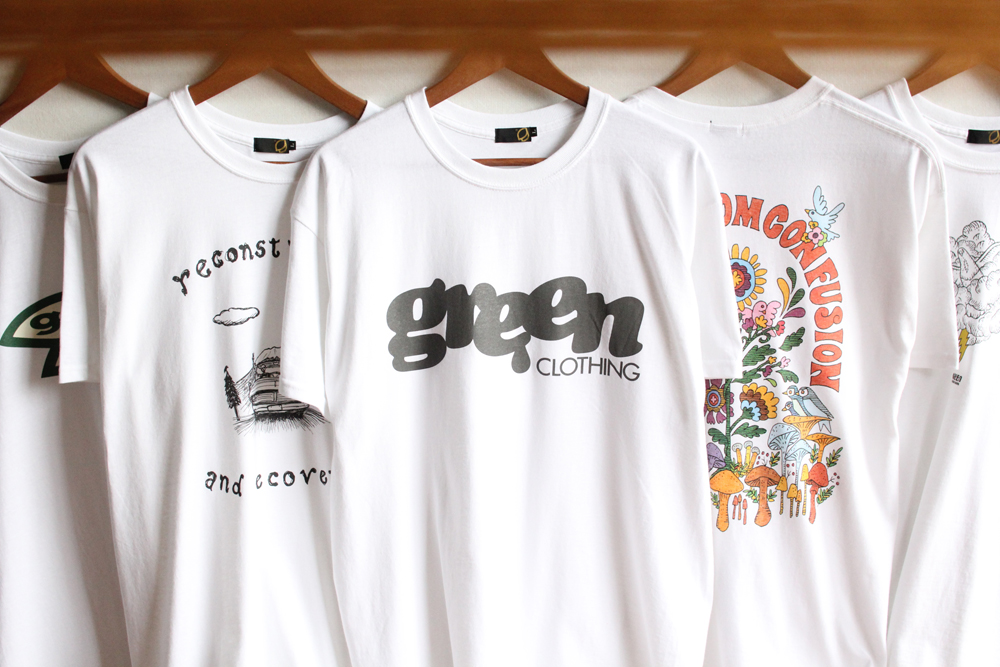 GREENCLOTHING ( グリーンクロージング ) 2020 SUMMER Tシャツ│JAU