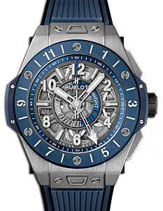 Big Bang Integrated Time Only Blue Indigo Ceramic 40mm 456.EX.5129