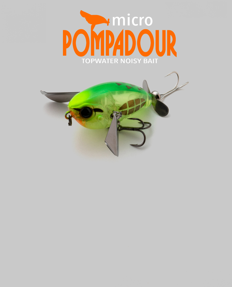 MICRO POMPADOUR/マイクロポンパドール - FRESH WATER バス釣り