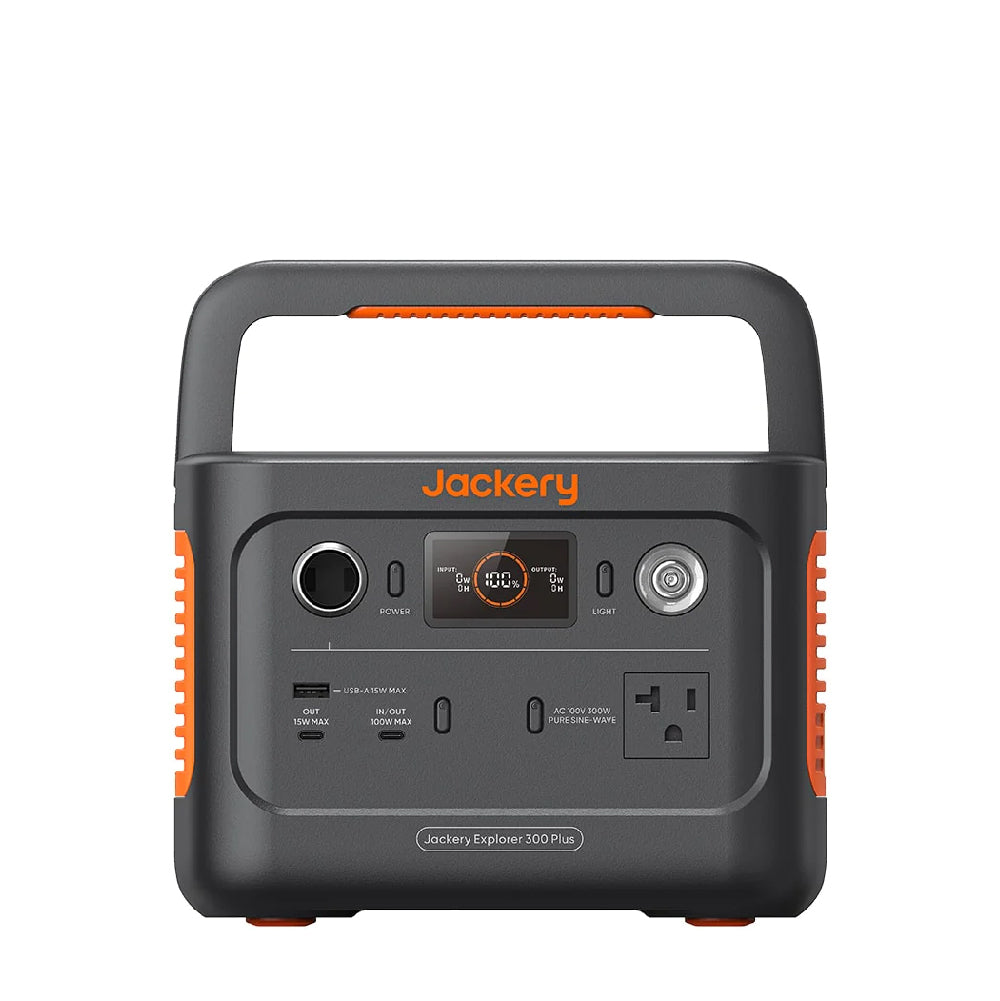 Jackeryポータブル電源 300Plus|定格出力300w・リュックに入る