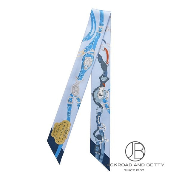 ツイリー ブリッド・ドゥ・ガラ・アップリケ・ピケ ライトブルー