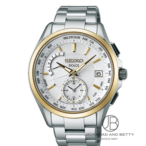 ドルチェ&エクセリーヌ ワールドタイム ソーラー電波[SADA028