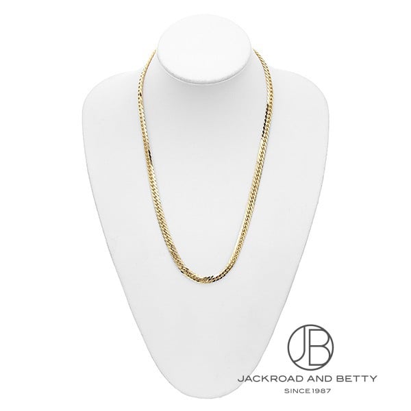 K18 6面 ダブル 80g 60cm ネックレス 造幣局刻印有り[] Kihei Necklace