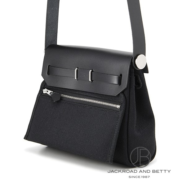 エールバッグジップ 20 ノワール ブラック 黒[H086430CKAA] Herbag Zip