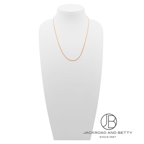 K18PG 6面 ダブル 10g 50cm ネックレス 造幣局刻印有り[] K18PG Gold