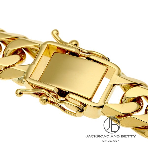 K18 6面 ダブル 200g 60cm ネックレス 造幣局刻印有り[] Kihei