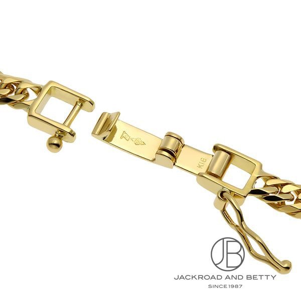 K18 6面 ダブル 20g 50cm ネックレス 造幣局刻印有り[] necklace