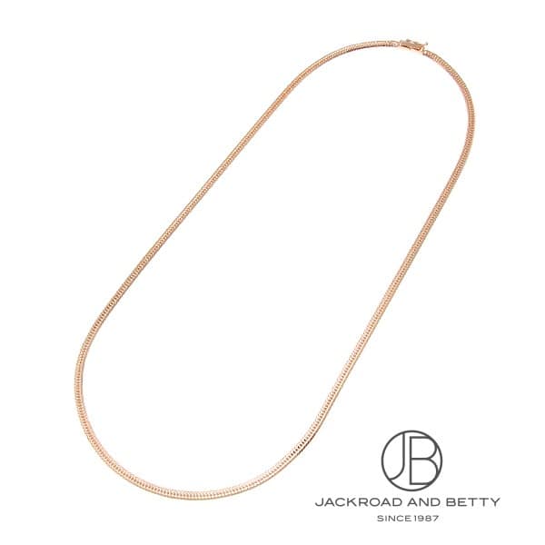 K18PG 12面 トリプル 12.4g 50cm ネックレス 造幣局刻印有り[] K18PG