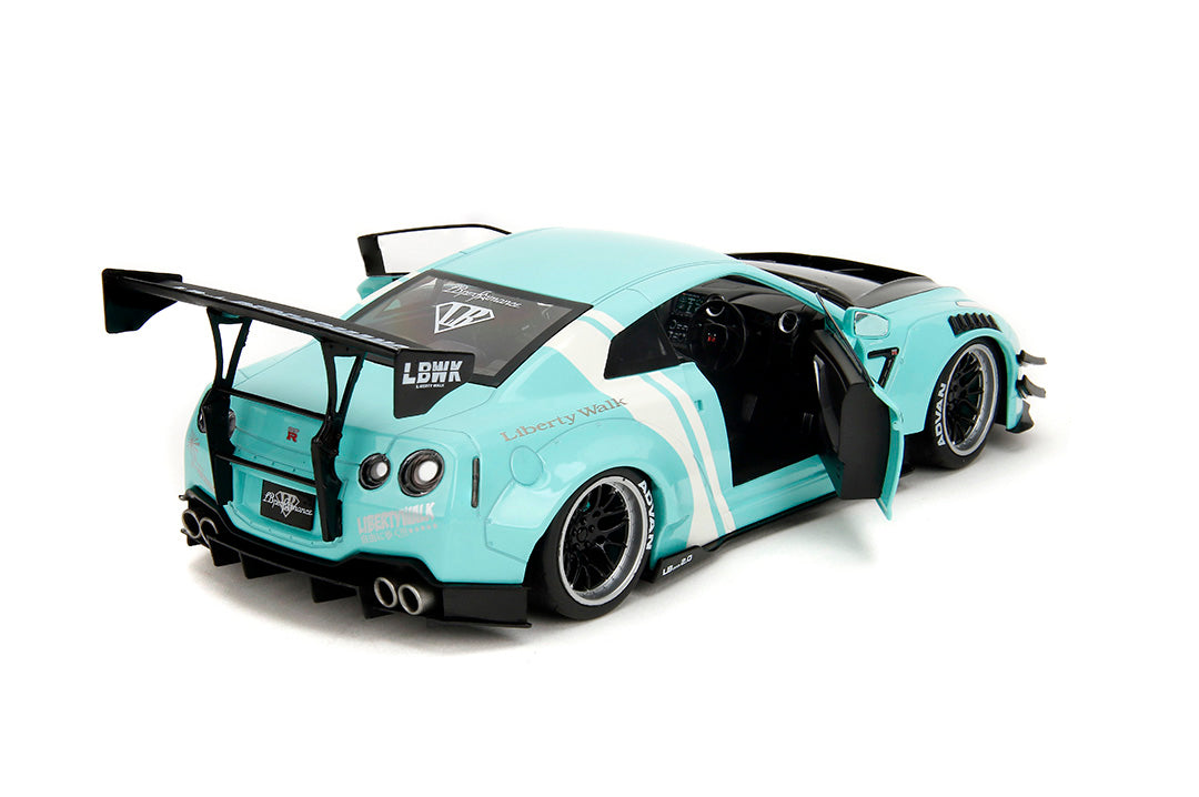 Buy Pink Slips Nissan GT-R (R35) Liberty Walk, 1:18 Scale Vehicle