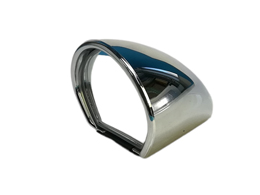 ミラー、ビタローニセブリングタイプ、クローム、フラット、左右共用