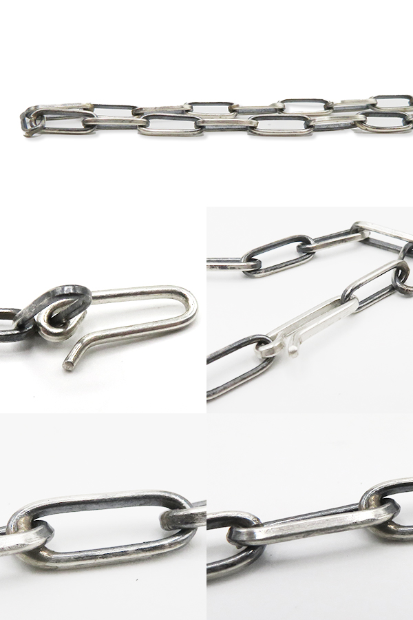 INDIAN JEWELRY ナバホ族|ハンドメイド|シルバーチェーン|63cm『Navajo