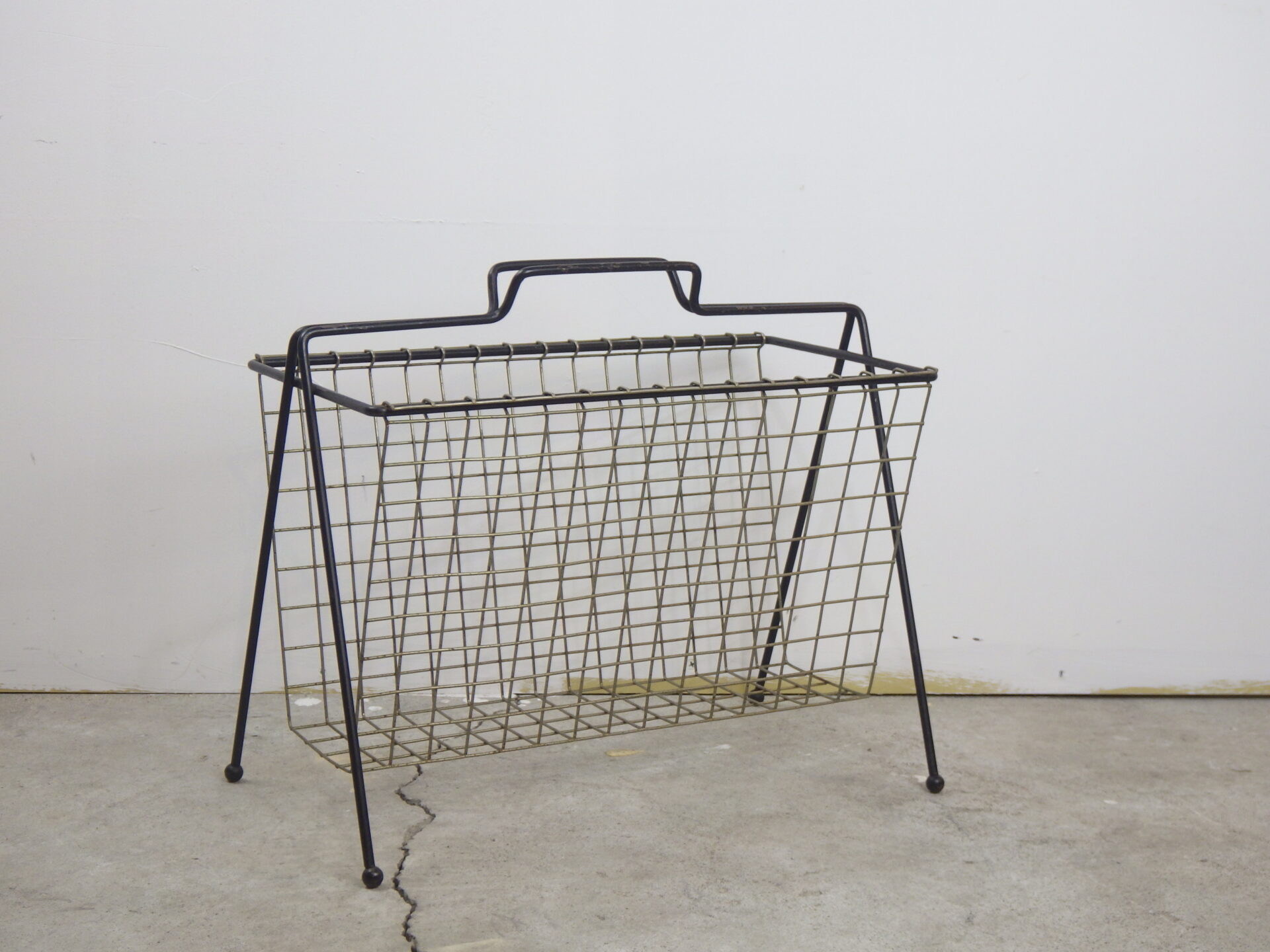 Vintage Magazine Rack ビンテージ ワイヤーマガジンラック ブック
