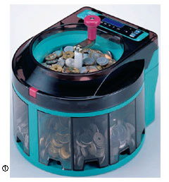 SCS-200 コインソーター 小型硬貨選別機(電動式) | エンゲルス / 通販