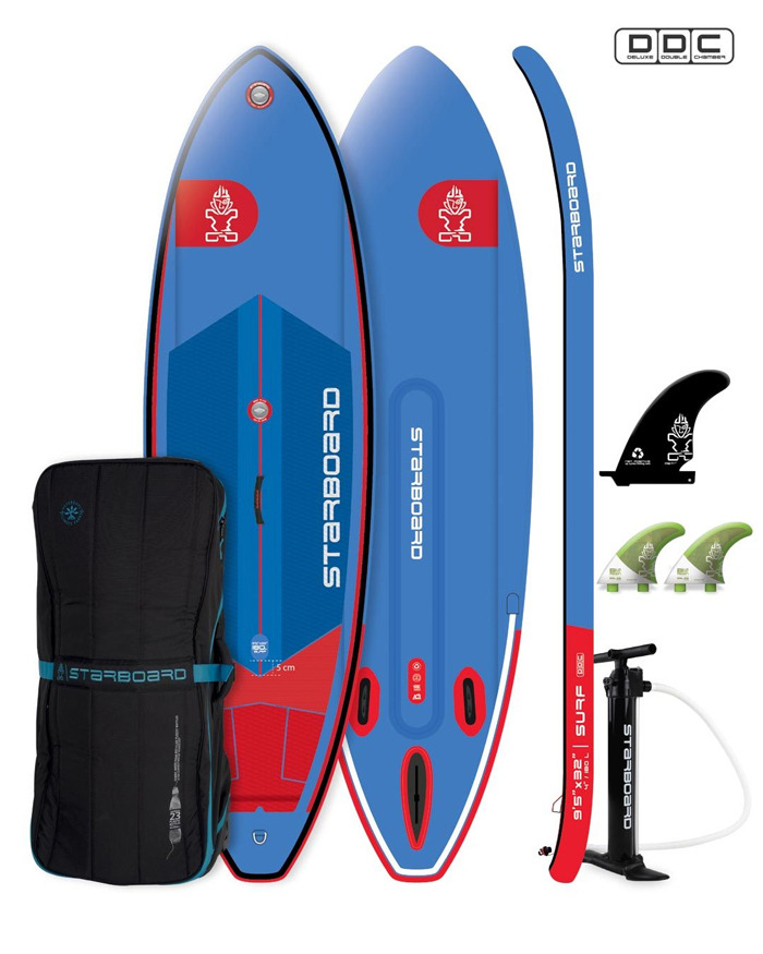 日本正規品】【送料無料】STARBOARD INFLATABLE SUP SURF DELUXE
