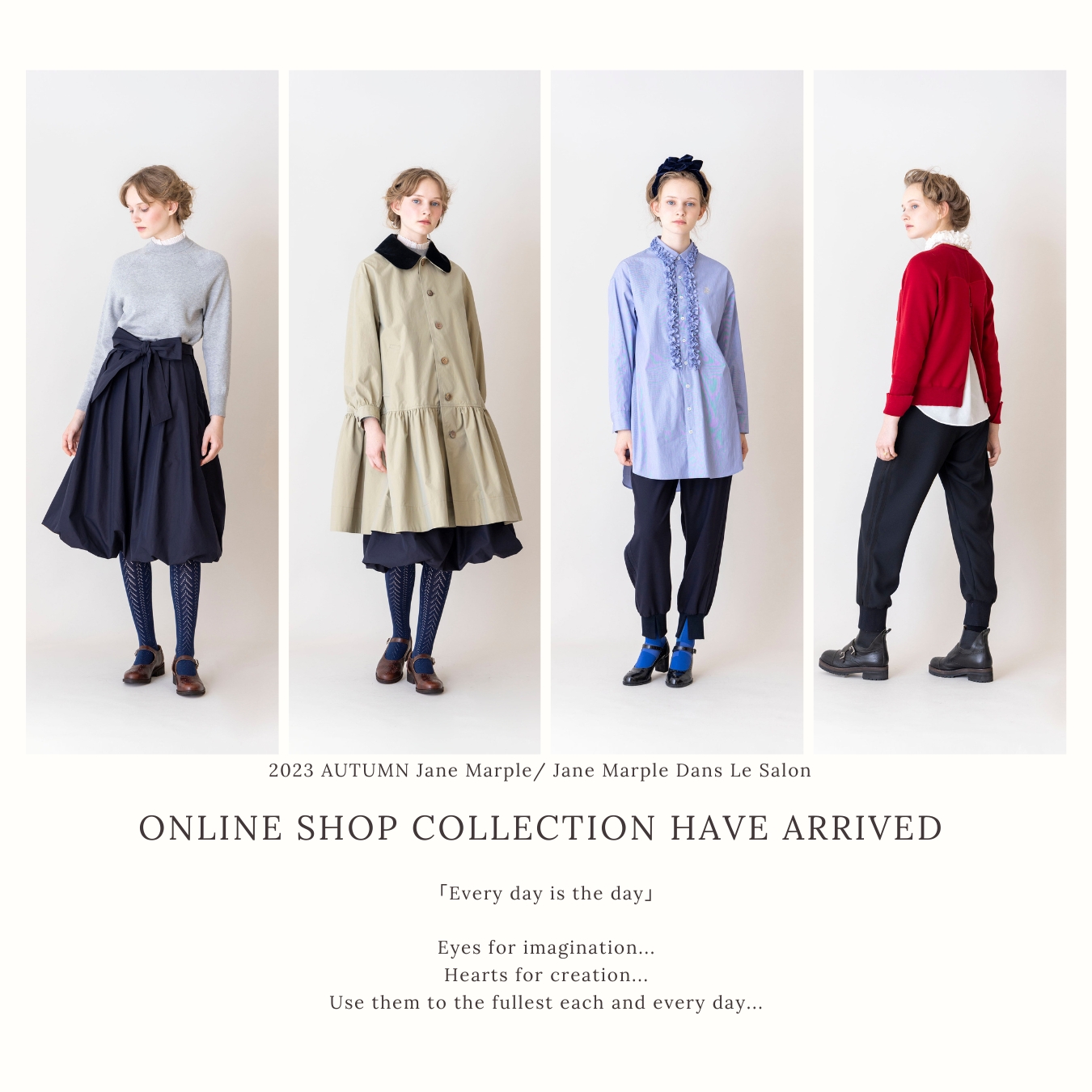 ONLINE SHOP】9/7 NEW RELEASE | Jane Marple Official Web Site | St