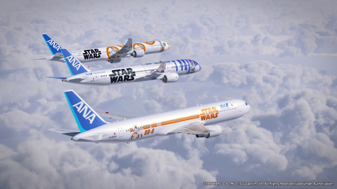 ANA announces two more Star Wars airplanes | Japan Trends