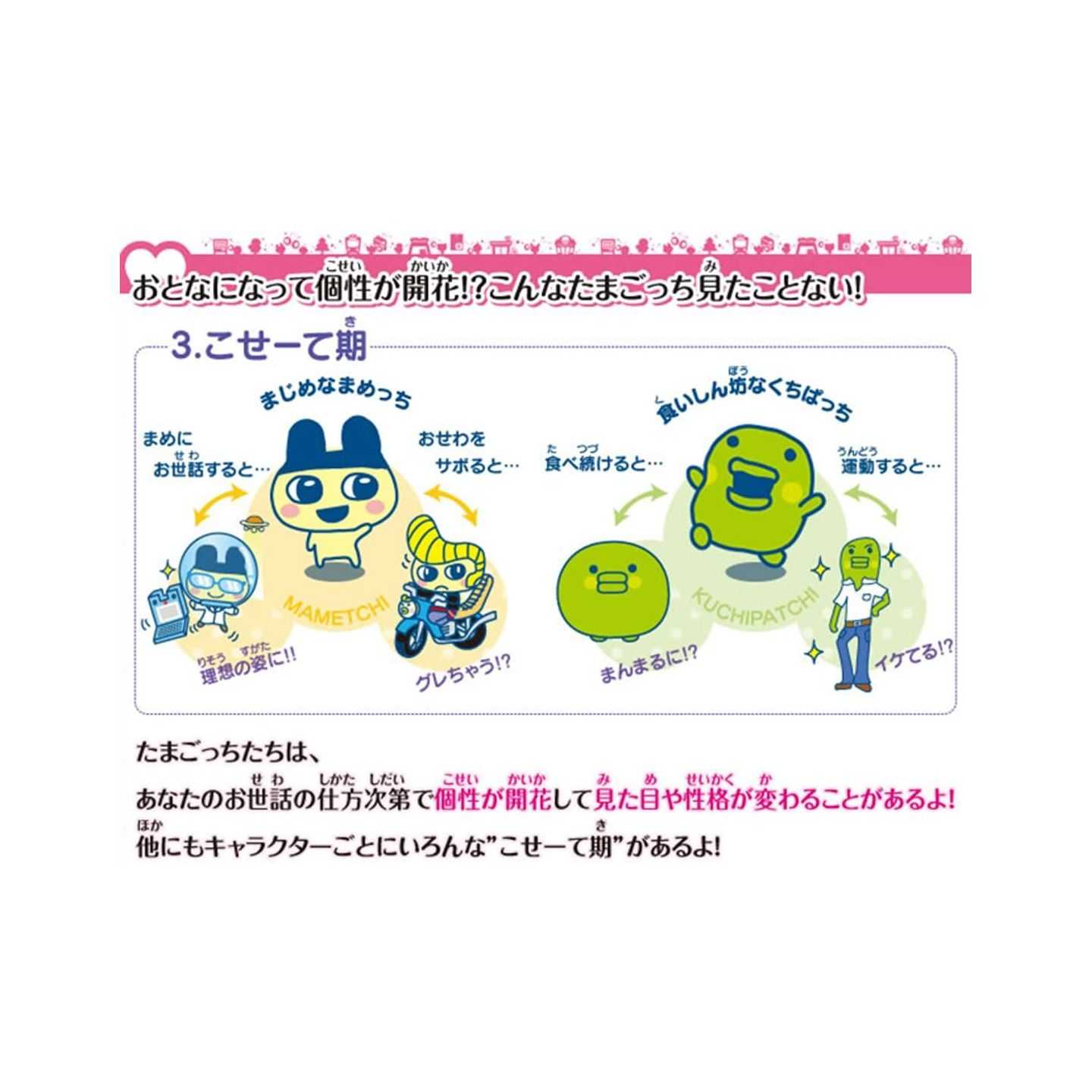 BANDAI Tamagotchi 4U Blue Version