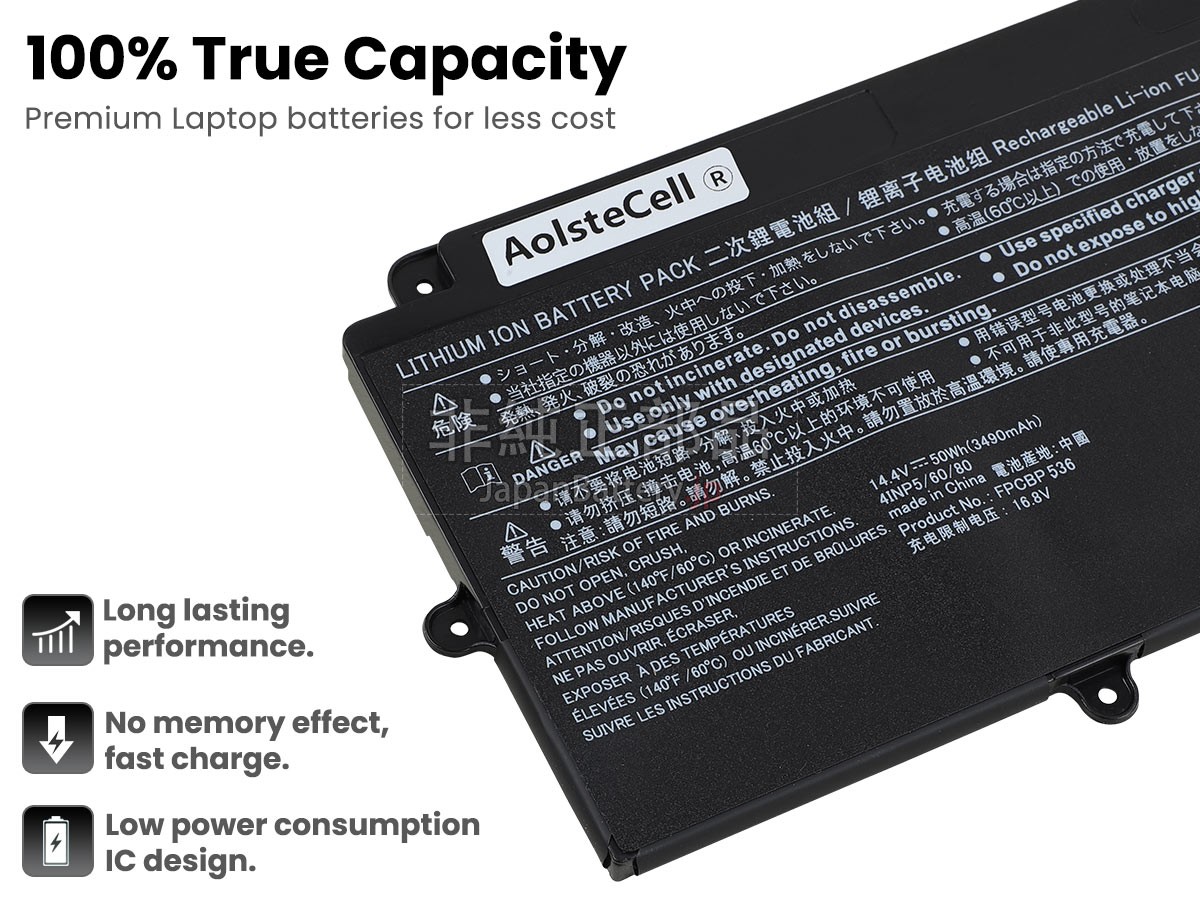 新品 Fujitsu CP788304-XX バッテリー交換 | JapanBattery.jp