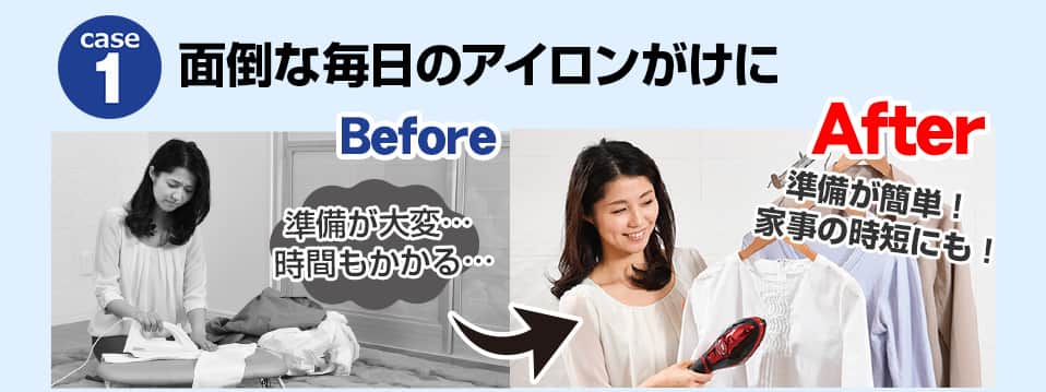 アイロン アイロン スチームQ ルビーレッド（再生用） SE4874-RR 通販