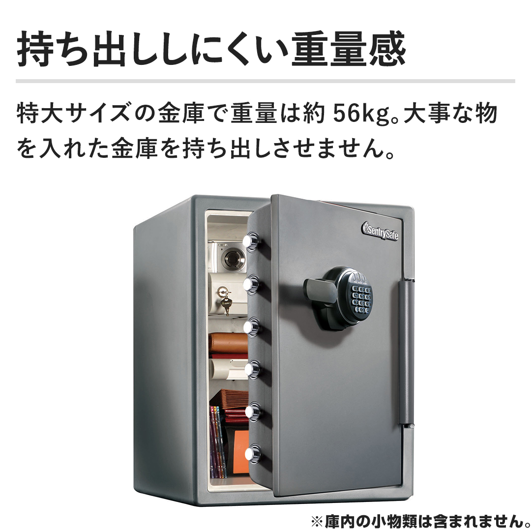 SENTRY 防犯・防災 ビッグボルト耐火耐水金庫（特大