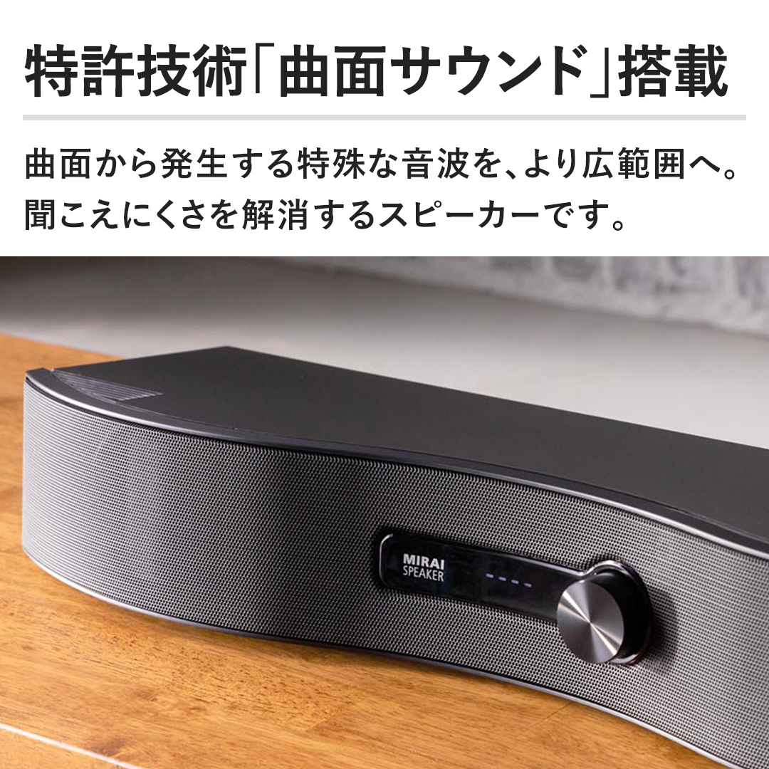 サウンドファン オーディオ ミライスピーカー・ステレオ SF-MIRAIS6