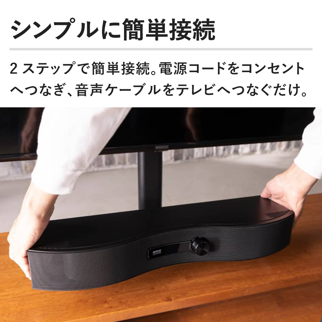 サウンドファン オーディオ ミライスピーカー・ステレオ SF-MIRAIS6