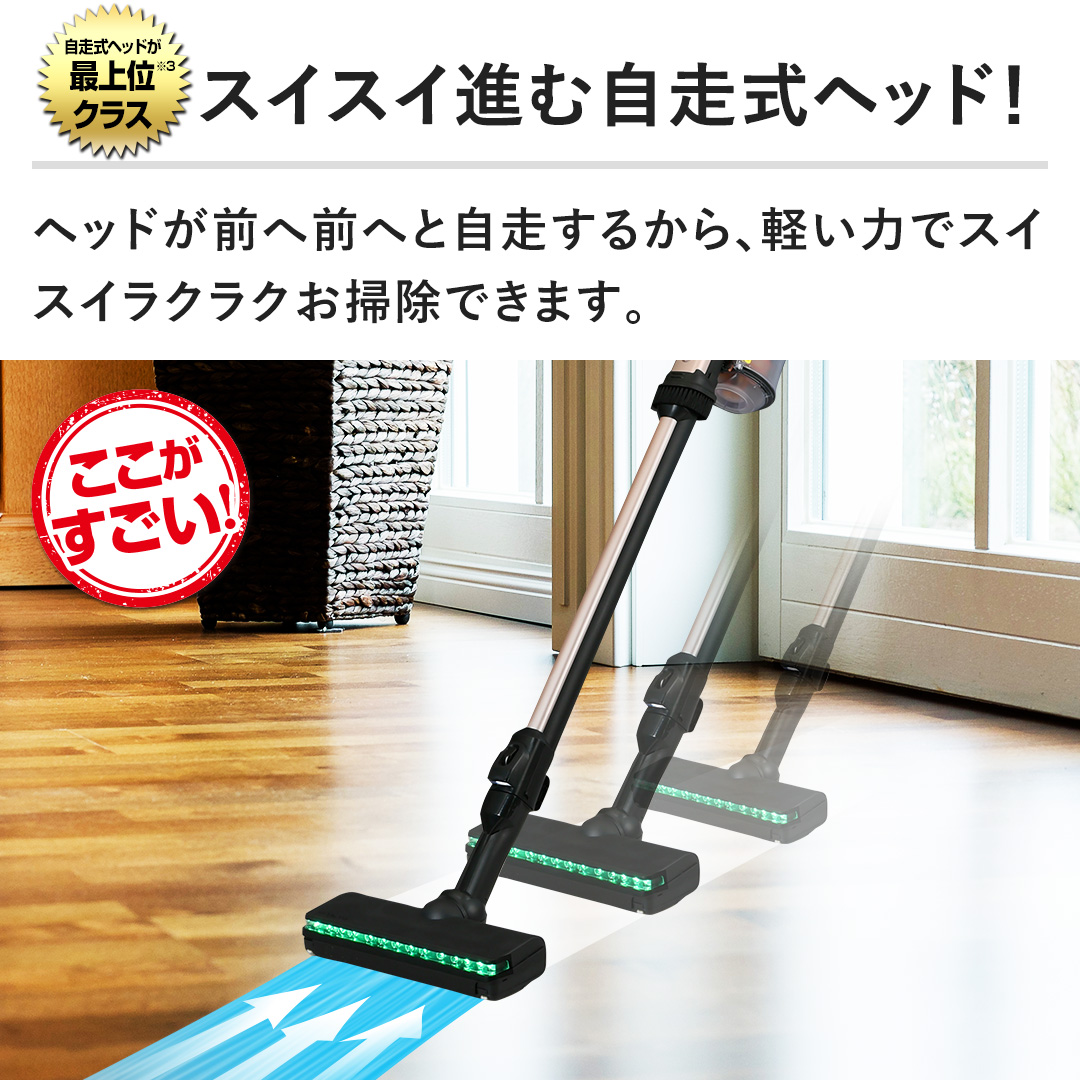 日立 掃除機 掃除機 ラクかるパワーブーストサイクロン ライトゴールド