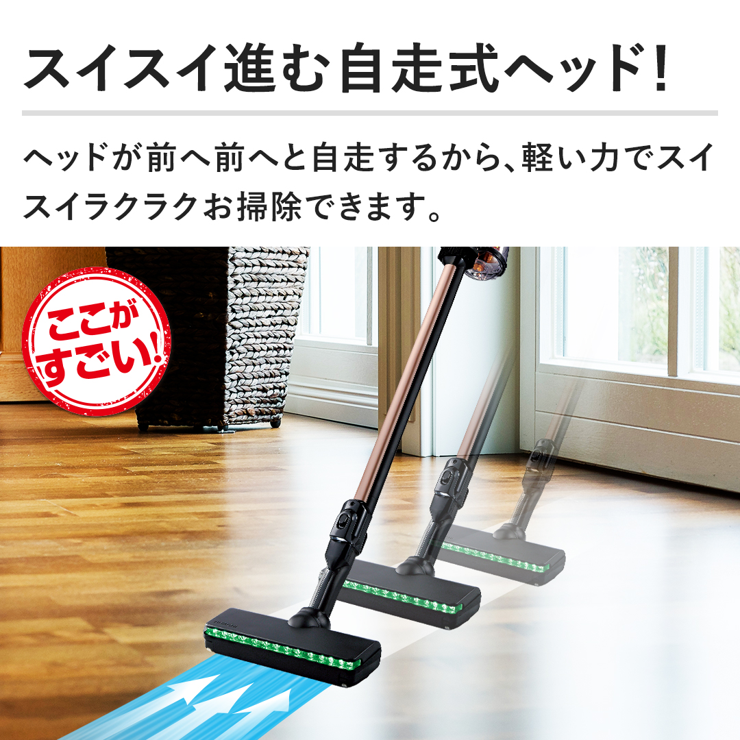 日立 掃除機 掃除機 ラクかるパワーブーストサイクロン ライトゴールド