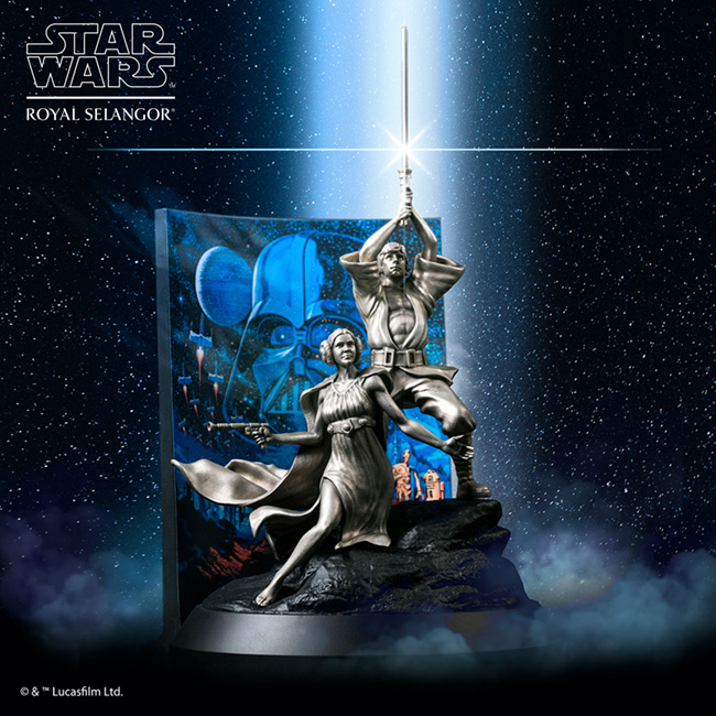 ロイヤルセランゴール ムービーポスターアート スター・ウォーズ