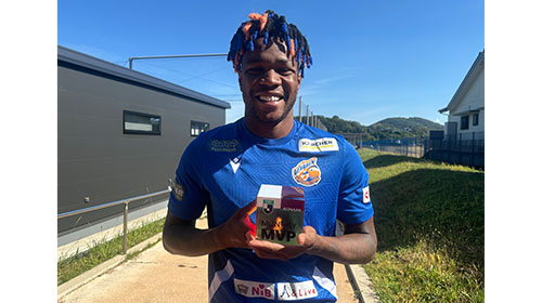 J2受賞者 徳島ヴォルティス MF54 永木 亮太：明治安田Jリーグ KONAMI