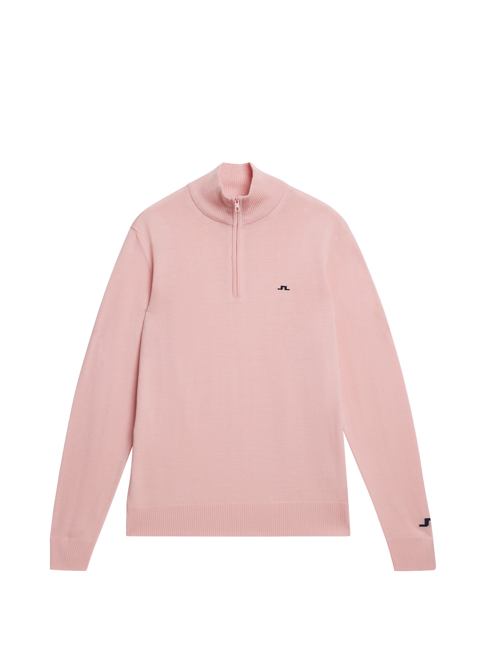 Kian Zipped Sweater / Powder Pink – J.Lindeberg