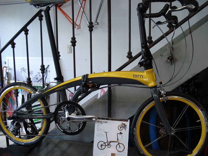 折りたたみ自転車 ターン(tern) Verge X30h 2012モデル 東京・銀座の