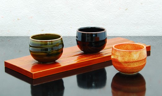 赤志野 ぐい呑 161-500 サイキー山陶苑 岐阜県土岐市｜ぎふの銘酒を