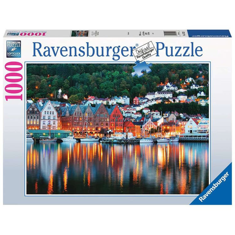 RAV-172221 風景 ノルウェー・ベルゲン 1000ピース ラベンスバーガー