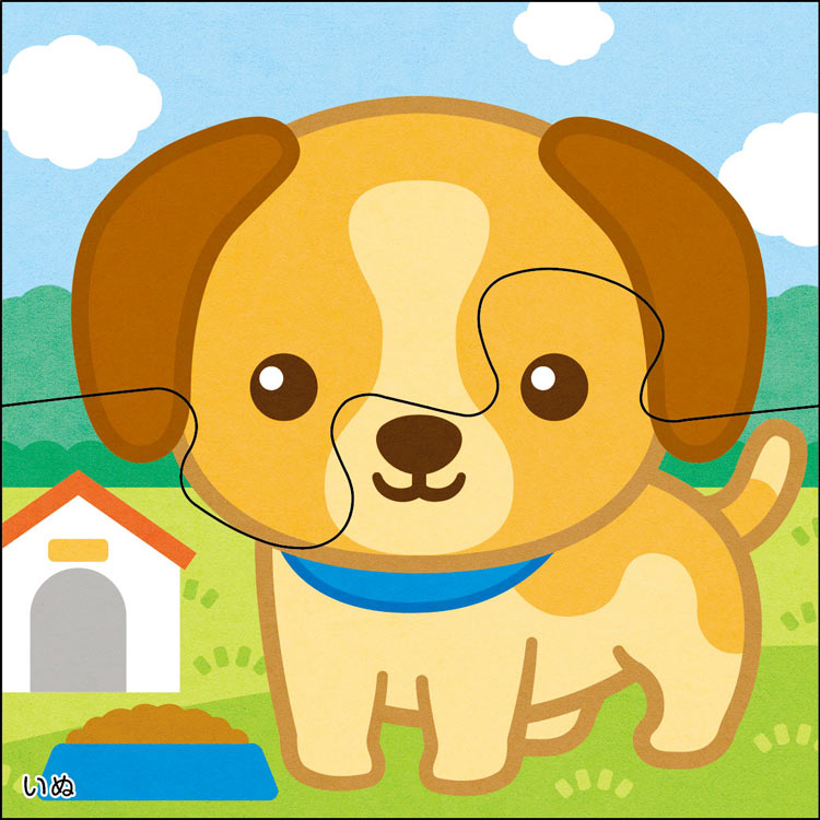 KMN-JP-14 STEP1 どうぶついっぱい 2/3/4/6ピース くもん出版 の商品